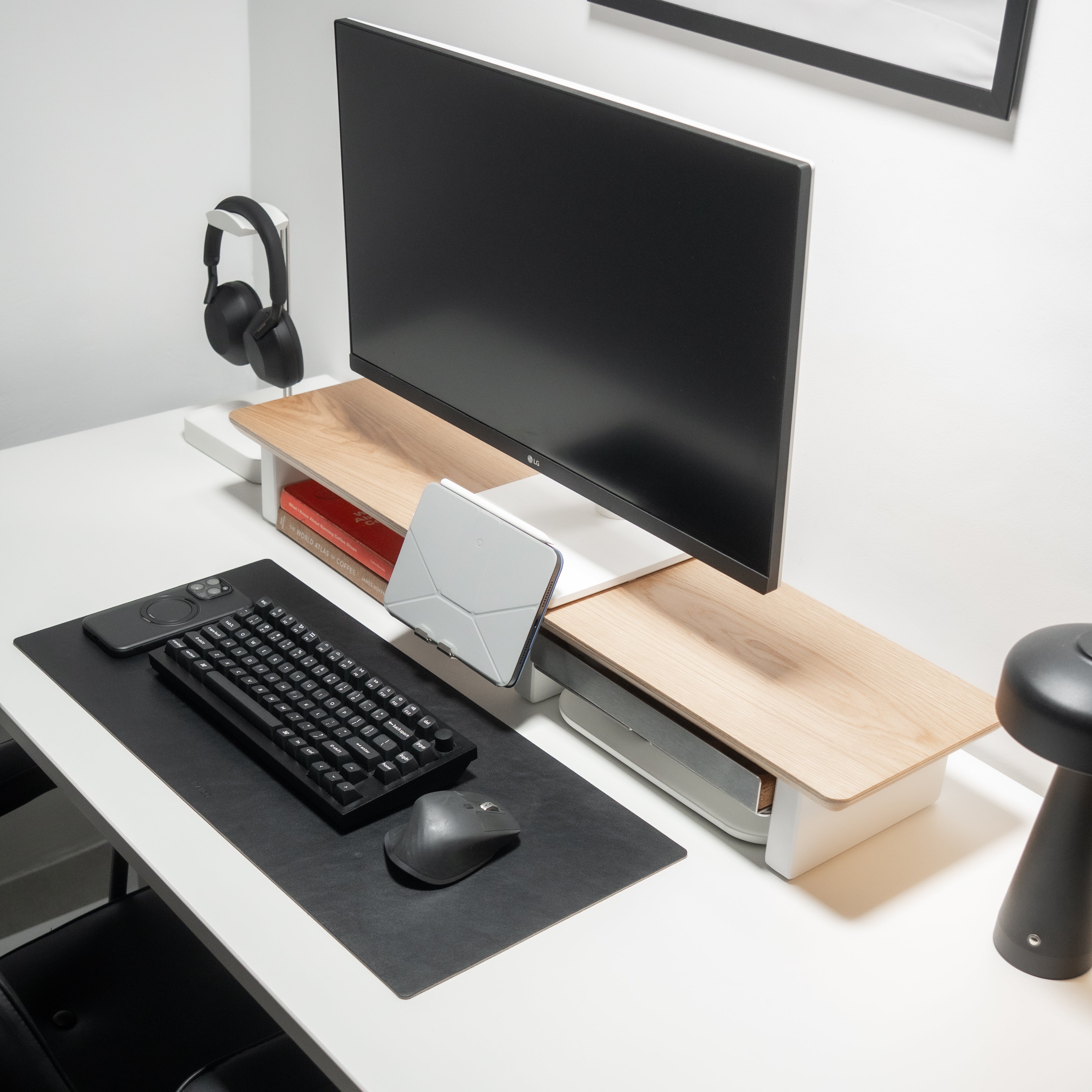 Desk Shelf Cockpit | Oak