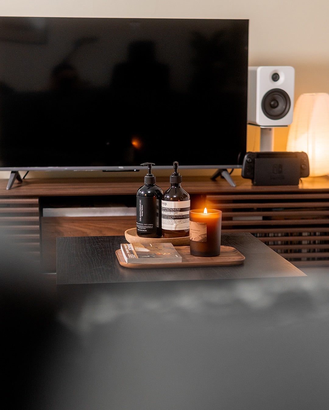 Japandi Edc Tray | Walnut