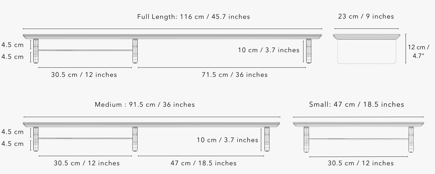 Desk Shelf Cockpit | Black