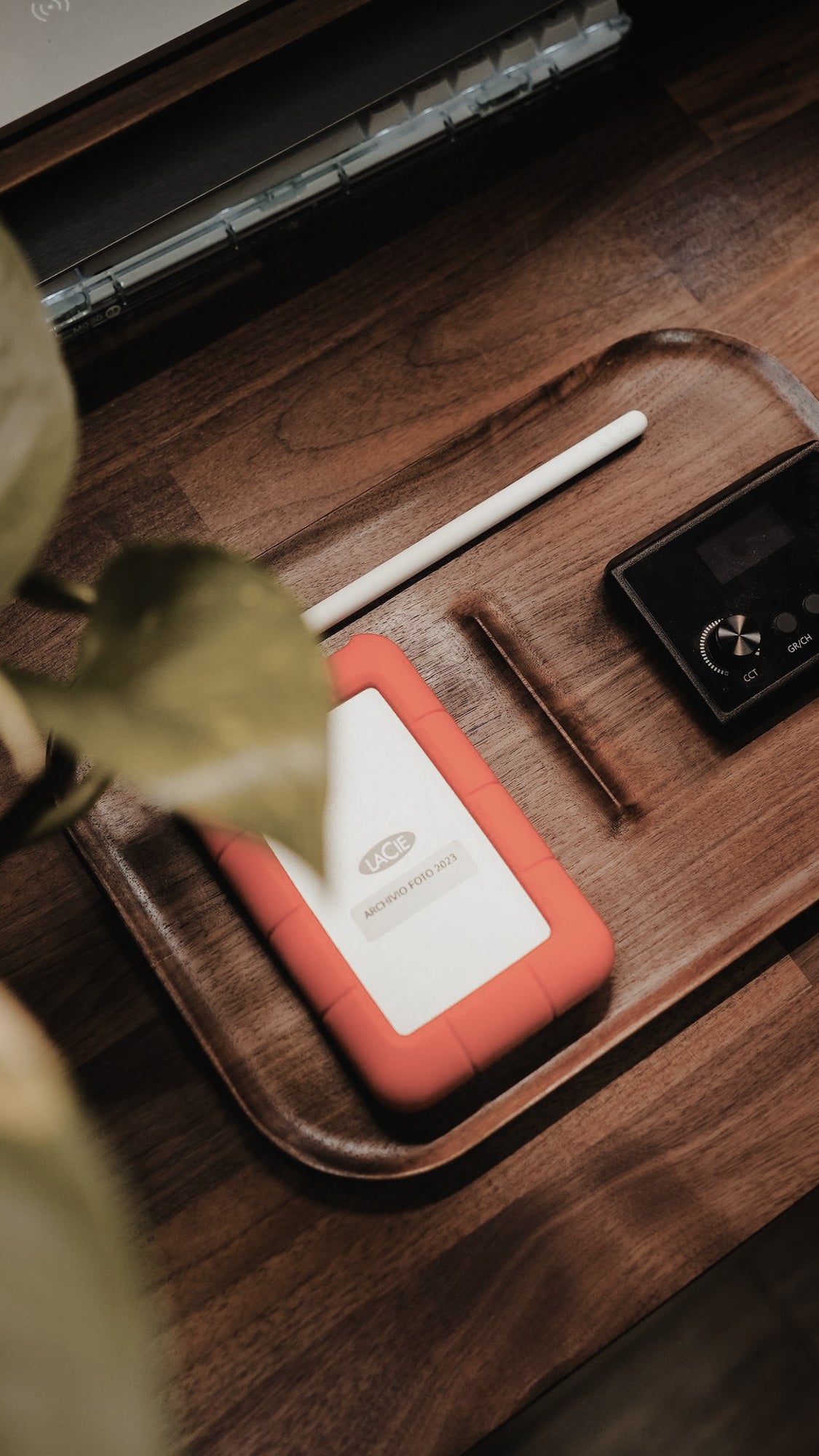 Japandi Edc Tray | Walnuss